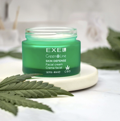 Crema Facial Con Liposomas de CBD Y Probioticos 